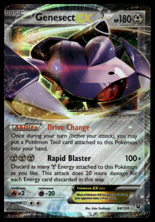 Pokemon Genesect EX #64/124 XY - Fates Collide