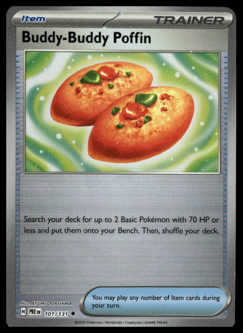 Pokemon Buddy-Buddy Poffin #101/131 (Poke Ball Pattern)