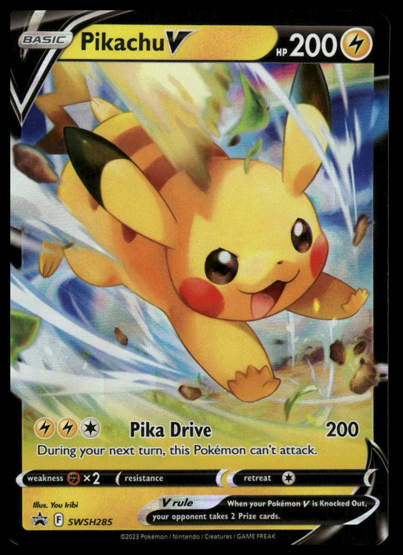 Pokemon Pikachu V #SWSH285 SWSH: Sword & Shield Promo Cards