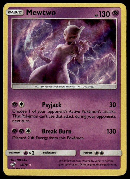 Pokemon Mewtwo #12/18 Detective Pikachu