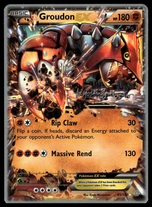 Pokemon Groudon EX #85/160 World Championship Decks