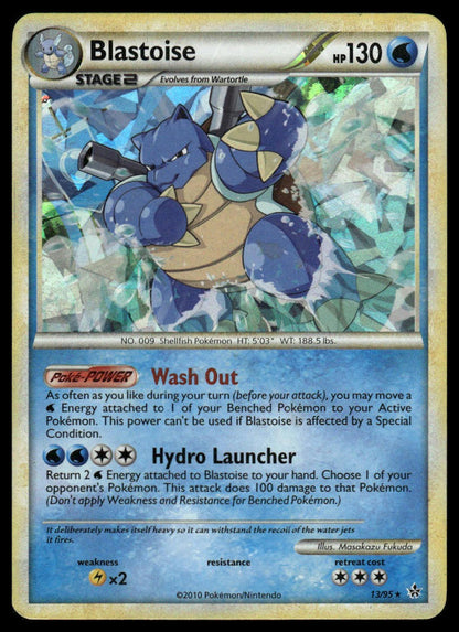 Pokemon Blastoise #13/95 Unleashed