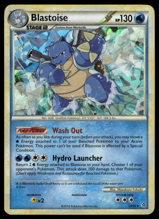 Pokemon Blastoise #13/95 Unleashed