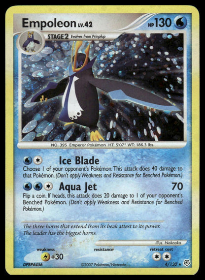 Pokemon Empoleon #4/130 Diamond and Pearl