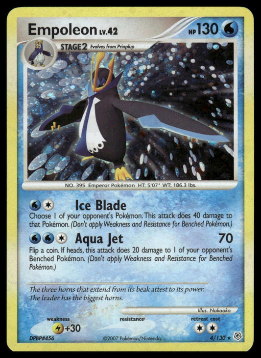 Pokemon Empoleon #4/130 Diamond and Pearl