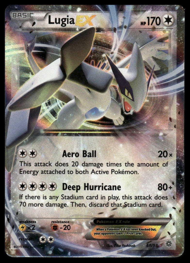 Pokemon Lugia EX #68/98 XY - Ancient Origins