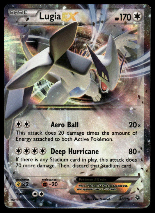 Pokemon Lugia EX #68/98 XY - Ancient Origins