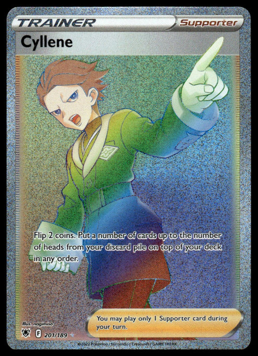 Pokemon Cyllene (Secret) #201/189 SWSH10: Astral Radiance