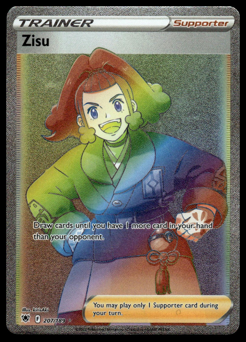 Pokemon Zisu (Secret) #207/189 SWSH10: Astral Radiance