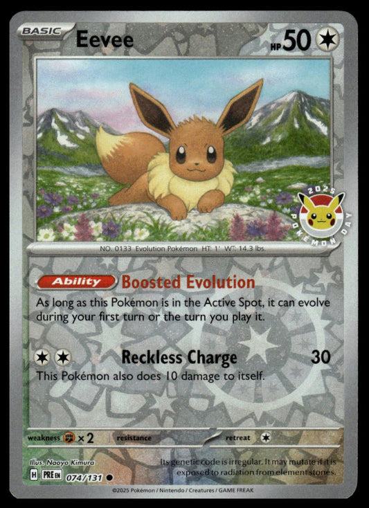 Pokemon Eevee #074/131 (Pokemon Day 2025)