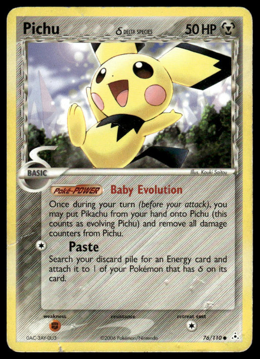 Pokemon Pichu (Delta Species) #76/110 Holon Phantoms