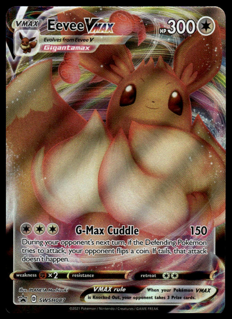 Pokemon Eevee VMAX #SWSH087 SWSH: Sword & Shield Promo Cards