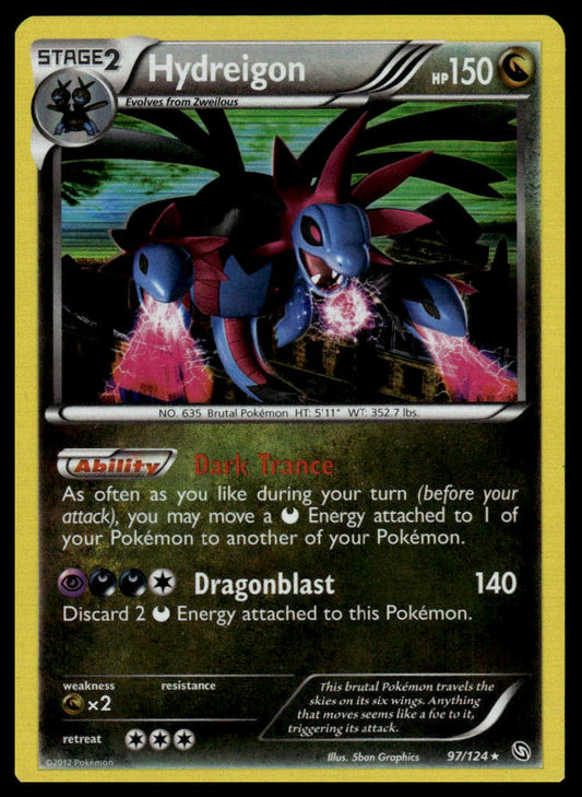 Pokemon Hydreigon (97) #97/124 Dragons Exalted