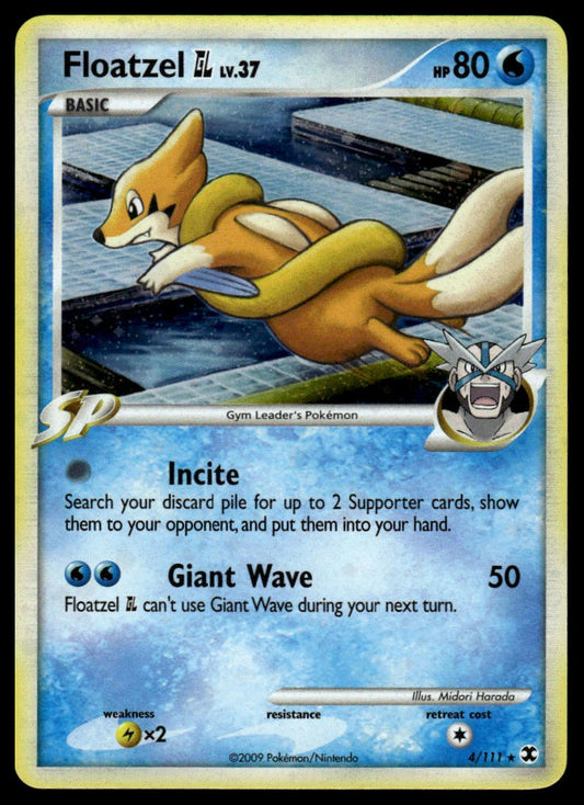 Pokemon Floatzel GL #4/111 Rising Rivals