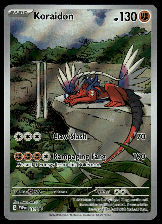 Pokemon Koraidon #014 SV: Scarlet & Violet Promo Cards