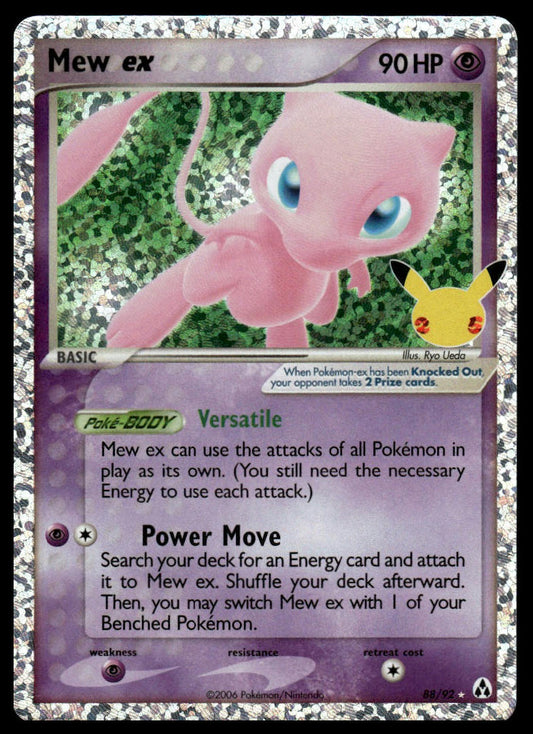Pokemon Mew ex #88/92 Celebrations: Classic Collection
