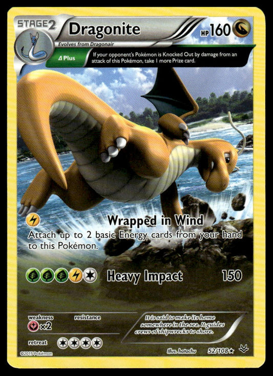 Pokemon Dragonite (52 Delta) #52/108 XY - Roaring Skies