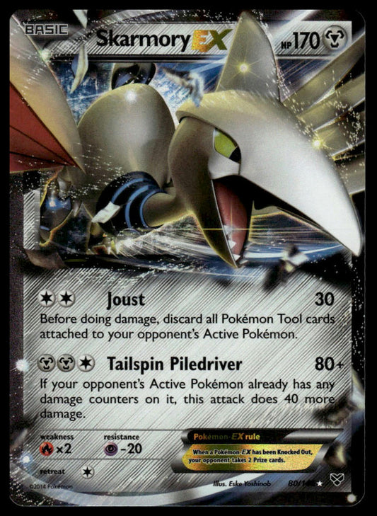 Pokemon Skarmory EX #80/146 XY Base Set