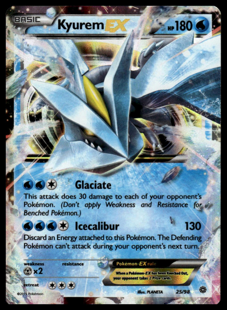 Pokemon Kyurem EX #25/98 XY - Ancient Origins