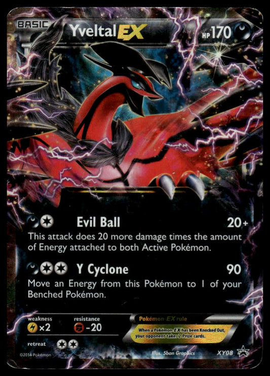Pokemon Yveltal EX #XY08 XY Promos