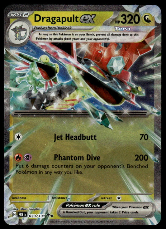 Pokemon Dragapult ex #073/131 SV: Prismatic Evolutions