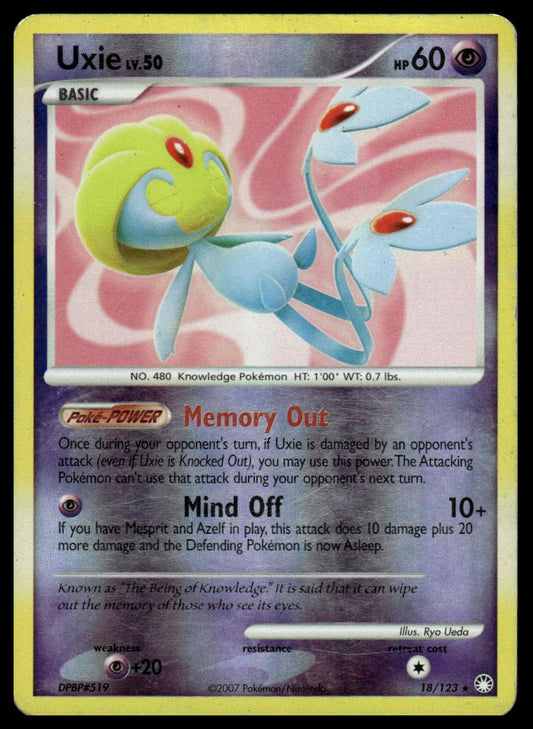 Pokemon Uxie #18/123 Mysterious Treasures