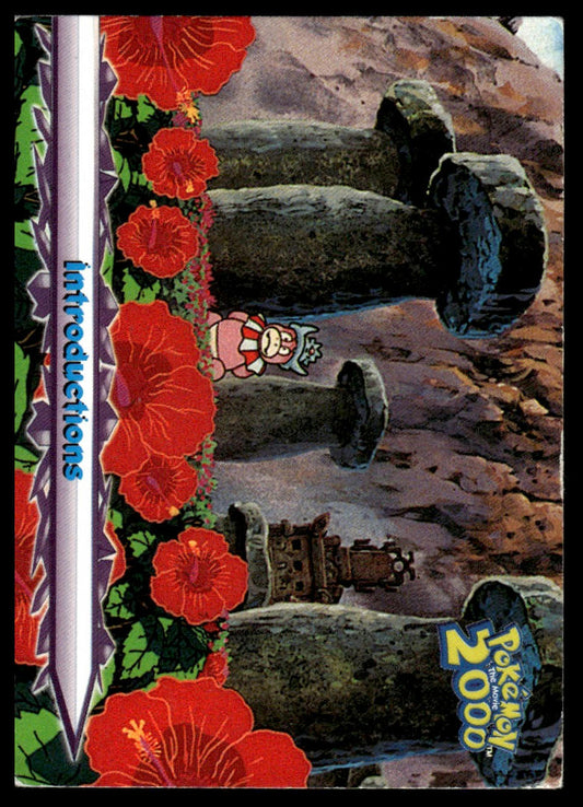 Pokemon Introductions #13 2000 Topps Pokemon The Movie 2000