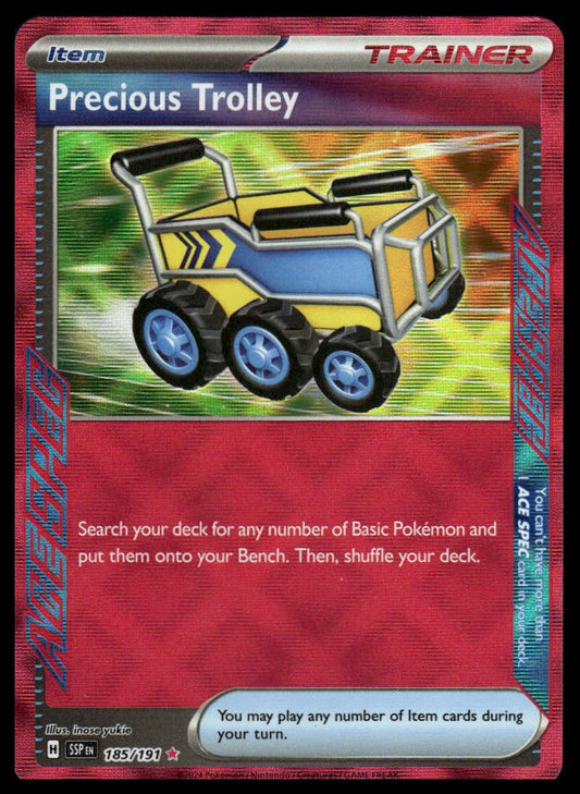 Pokemon Precious Trolley #185/191 SV08: Surging Sparks