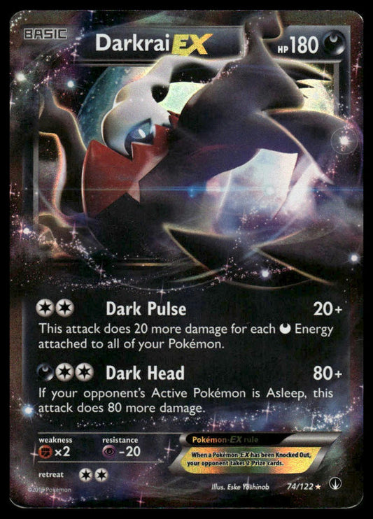 Pokemon Darkrai EX #74/122 XY - BREAKpoint