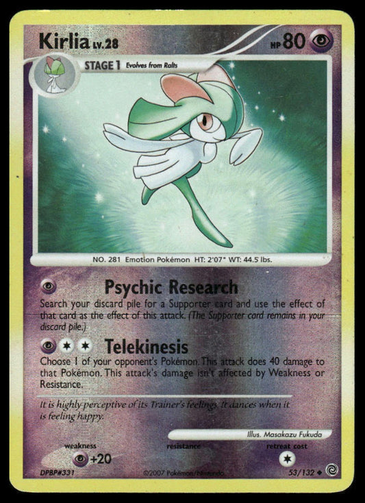 Pokemon Kirlia #53/132 Secret Wonders