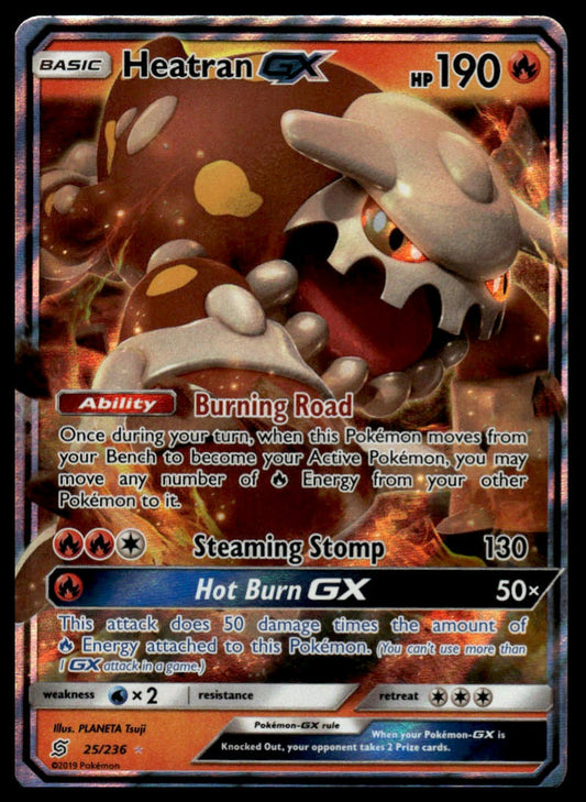 Pokemon Heatran GX #25/236 SM - Unified Minds