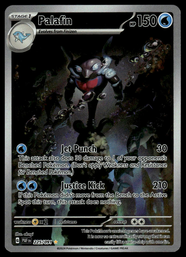 Pokemon Palafin #225/091 SV: Paldean Fates
