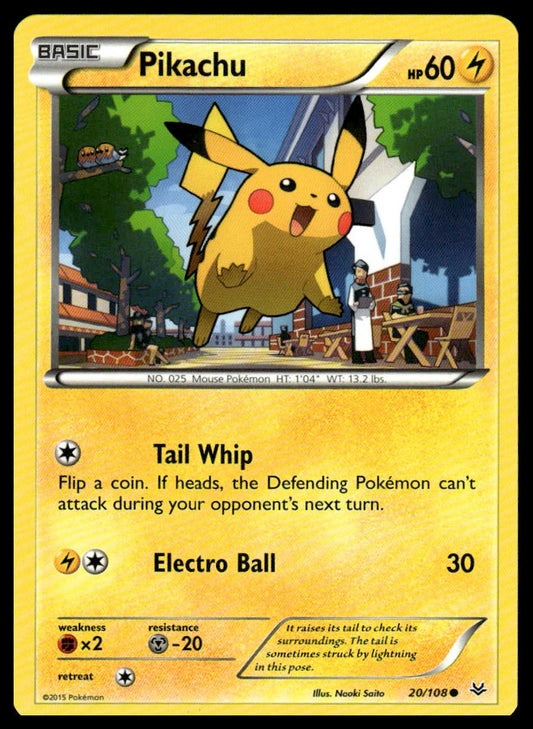 Pokemon Pikachu #20/108 XY - Roaring Skies
