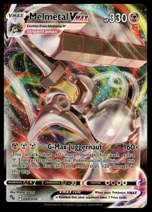 Pokemon Melmetal VMAX #048/078 Pokemon GO