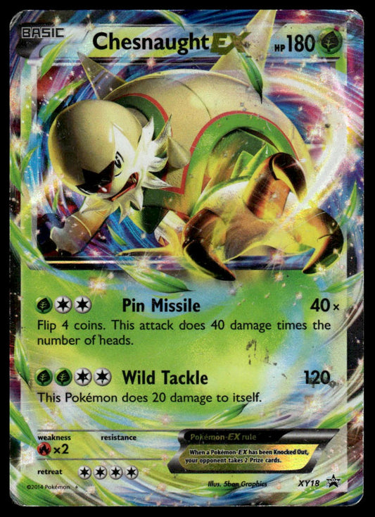 Pokemon Chesnaught EX #XY18 XY Promos