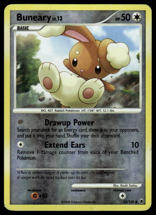 Pokemon Buneary #53/100 Majestic Dawn (Reverse Holofoil)