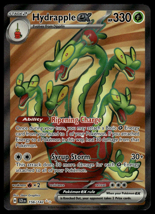 Pokemon Hydrapple ex #156/142 SV07: Stellar Crown