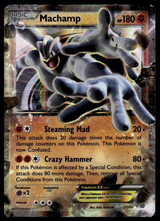 Pokemon Machamp EX #37/98 XY - Ancient Origins