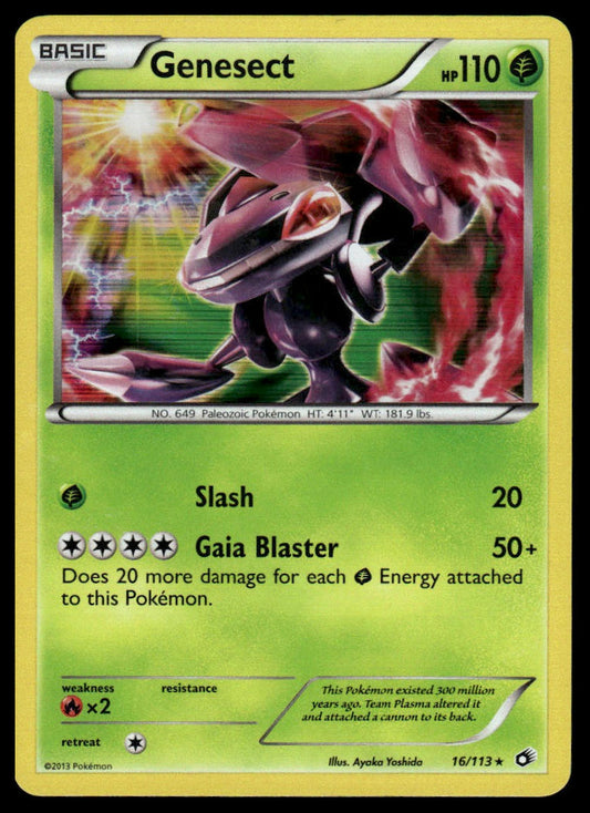 Pokemon Genesect #16/113 Legendary Treasures(HoloFoil)