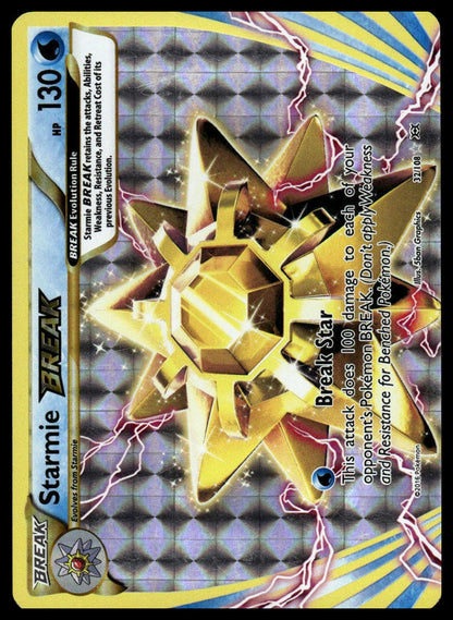 Pokemon Starmie BREAK #32/108 XY - Evolutions