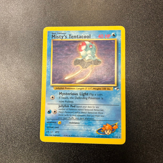 Pokemon TCG Misty's Tentacool 32/132