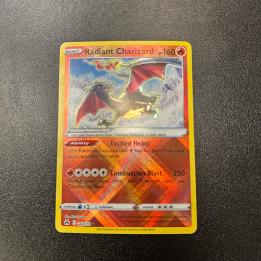 Pokemon TCG Radiant Charizard 020/159 Holofoil