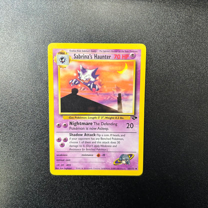Pokemon TCG Sabrina's Haunter 55/132 Gym Challenge