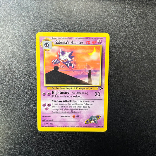 Pokemon TCG Sabrina's Haunter 55/132 Gym Challenge