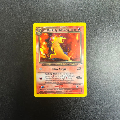 Pokemon TCG Dark Typhlosion Holofoil 10/105 Neo Destiny