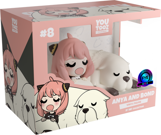 YouTooz Spy X Family  Anya & Bond Vinyl Figure  FYE Exclusive