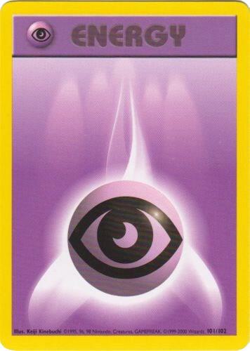 Pokemon Psychic Energy #101 Base Set