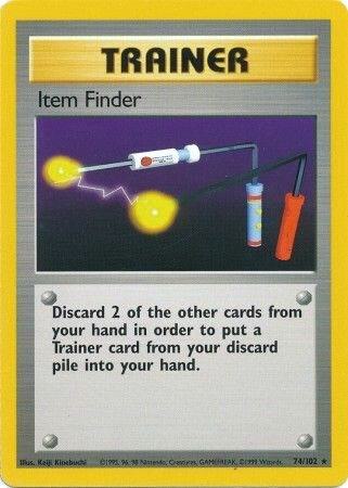 Pokemon Item Finder #74 Base Set
