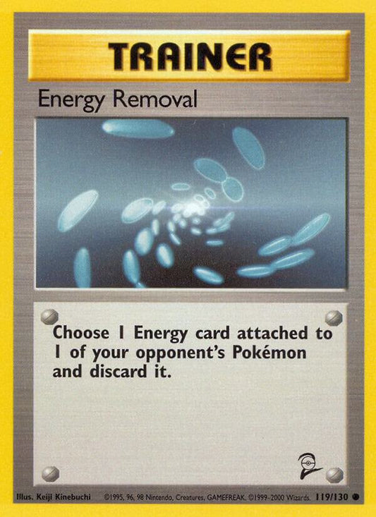 Pokemon Energy Removal #119 Base Set 2