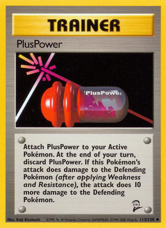 Pokemon PlusPower #113 Base Set 2